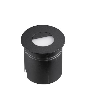 ASPEN * SEÑALIZADOR REDONDO 3W 3000K NEGRO
